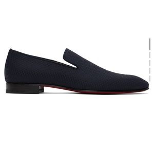Christian Louboutin Navy Dandelion Loafers